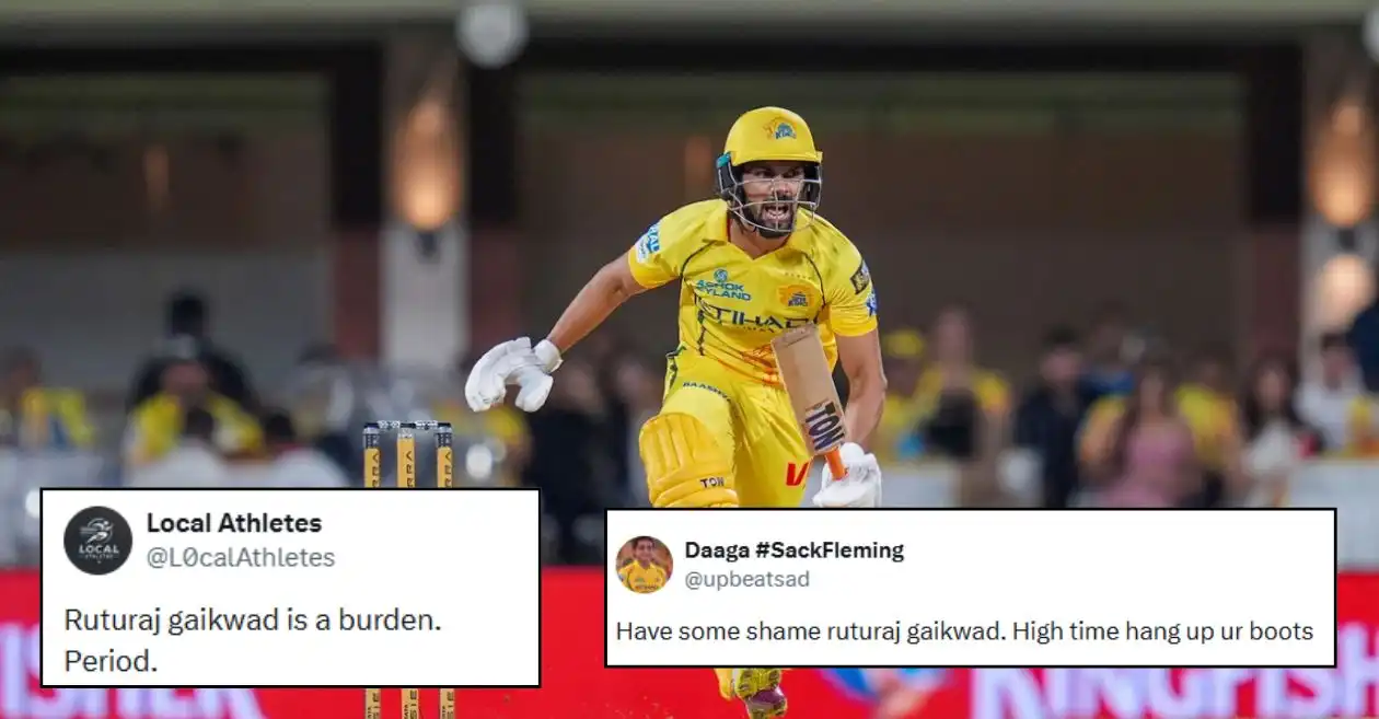 IPL 2026: Los aficionados critican a Ruturaj Gaikwad mientras el capitán del CSK continúa su racha ganadora contra el DC