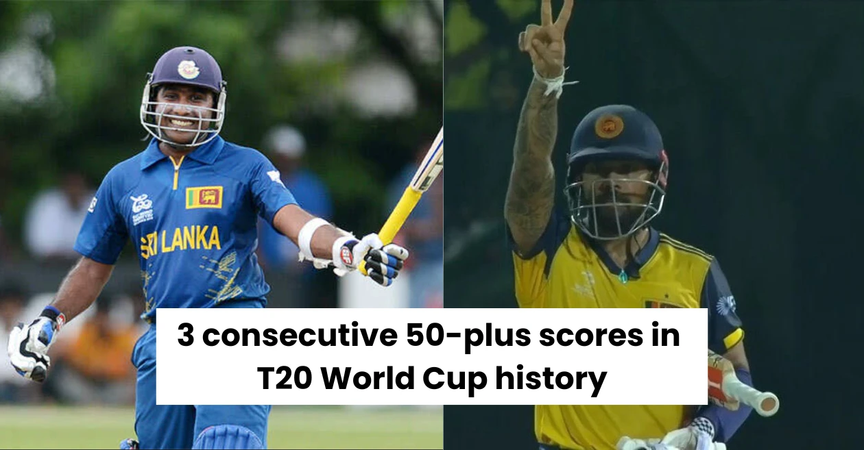 De Mahela Jayawardene a Kusal Mendis: lista de jugadores que han registrado tres puntuaciones consecutivas de más de 50 en la historia de la Copa del Mundo T20