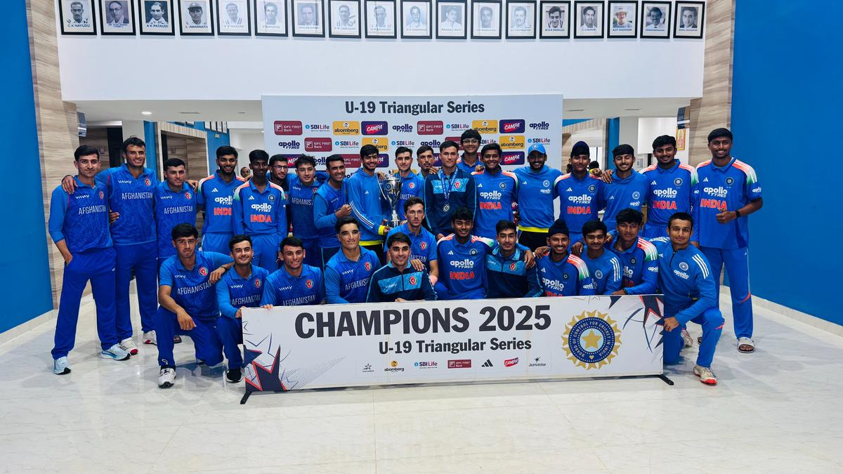 Final de la Tri-Series Sub-19: India y Afganistán se reparten el trofeo tras el abandono del partido por lluvia