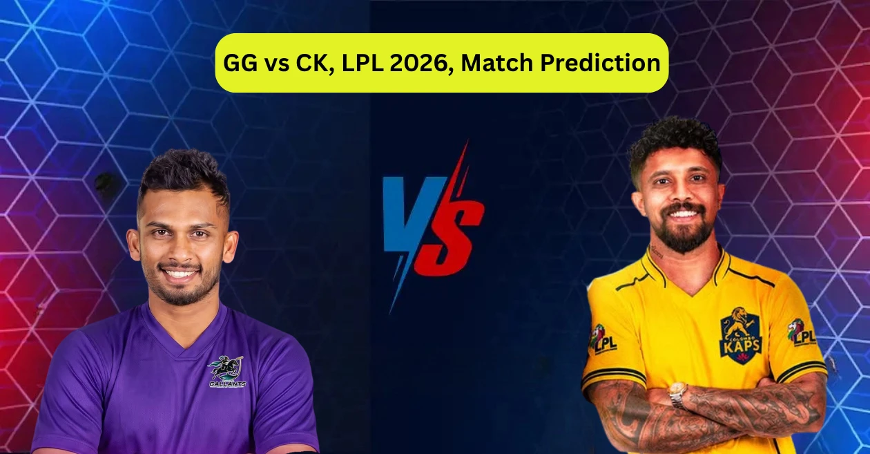 GG vs CK, LPL 2026, Predicción del partido: ¿Quién ganará el partido de hoy entre Galle Gallants y Colombo Kaps?