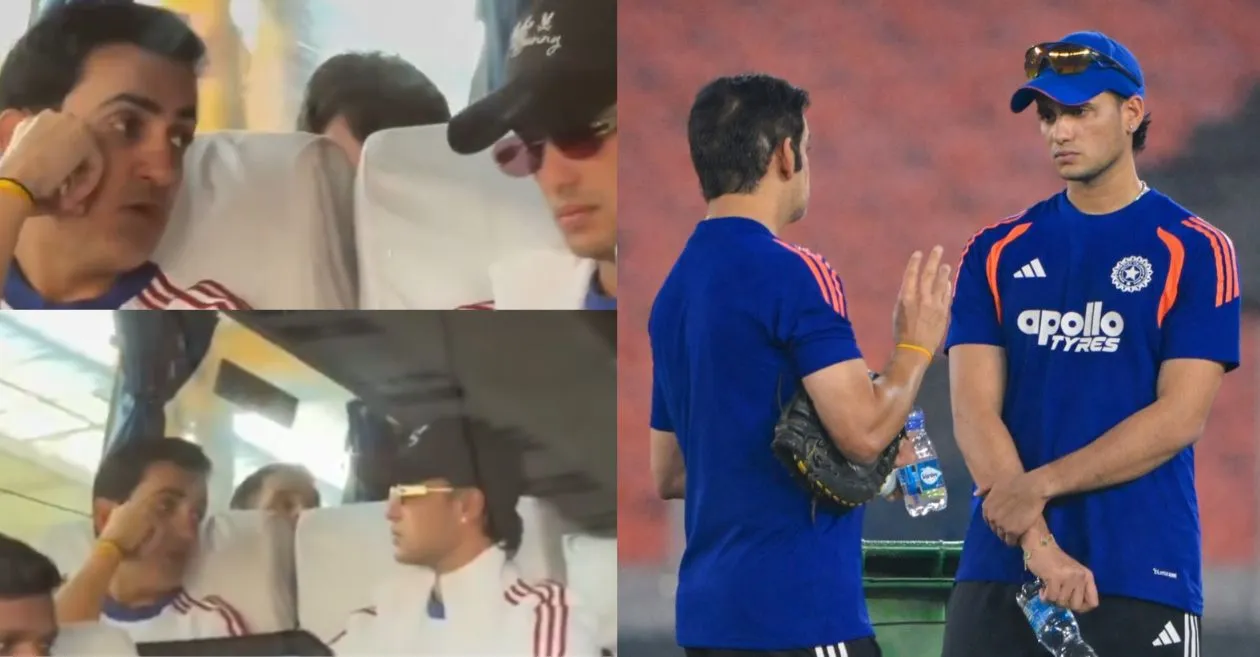 MIRAR: Gautam Gambhir comparte duras palabras con Abhishek Sharma antes del partido de la Copa Mundial Super 8 T20 contra Zimbabwe