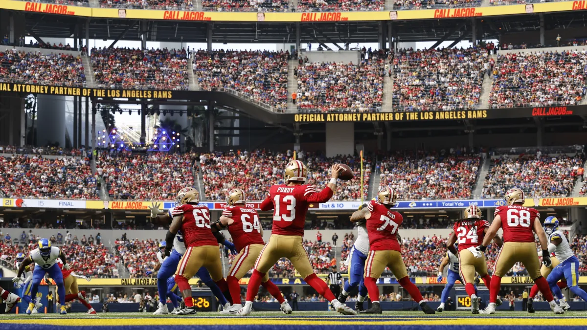 La apuesta más barata de los 49ers en 2026 podría ser un recluta de cero estrellas de Georgetown jugando como apoyador por 4,88 millones de dólares.