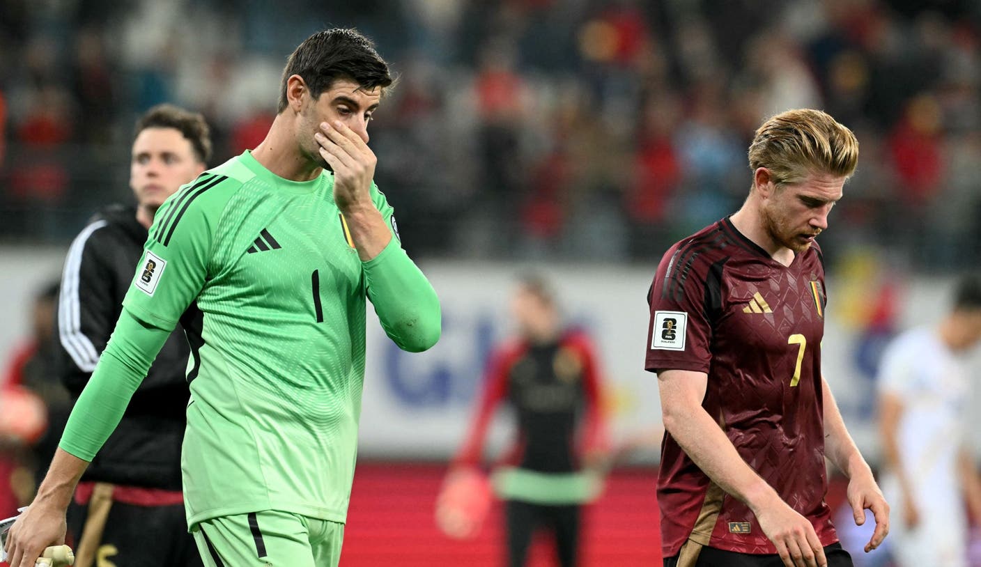 Kevin De Bruyne y Thibaut Courtois evalúan el futuro de Bélgica tras la eliminación del Mundial