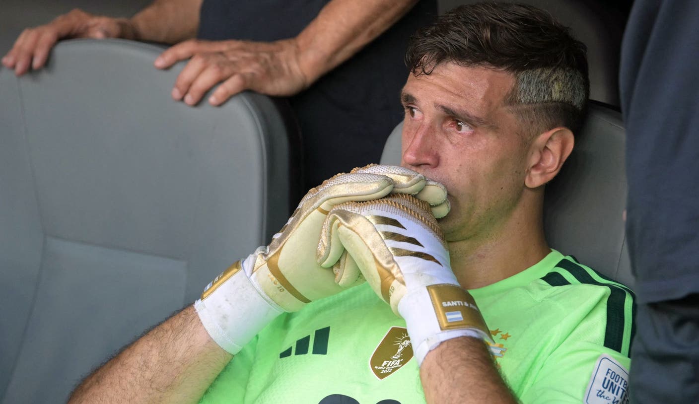 Emiliano Martínez contempla retirarse de Argentina tras la derrota final