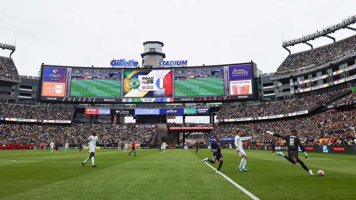 La NFLPA protesta por el intercambio de césped de la Copa Mundial por césped del Estadio Gillette