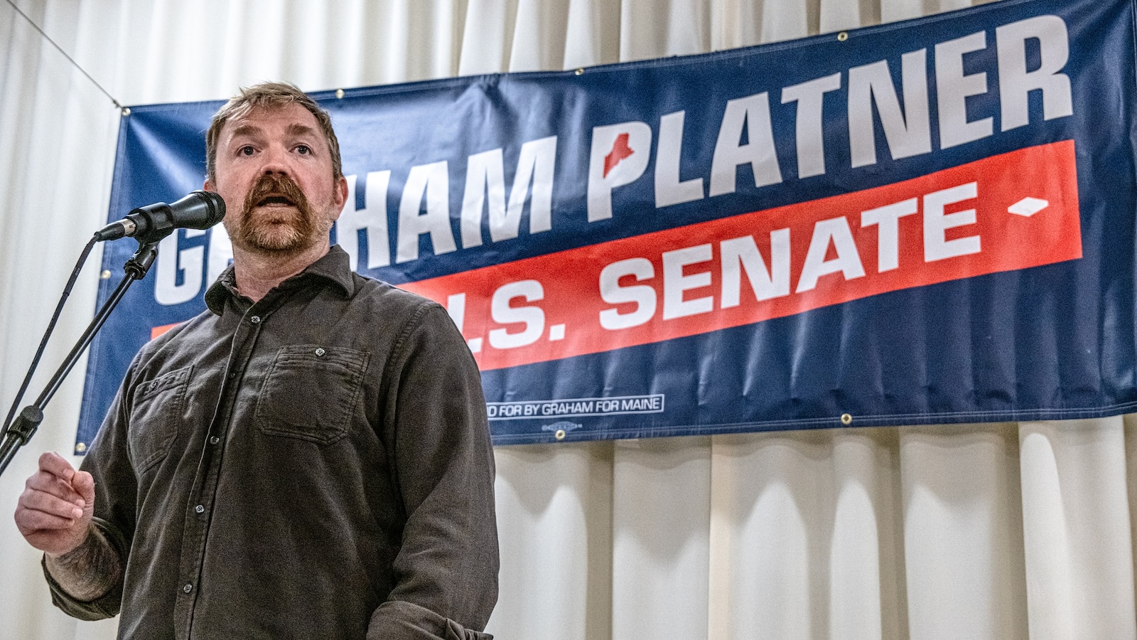 El candidato demócrata al Senado de Maine, Graham Platner, suspende su campaña tras acusaciones de agresión sexual