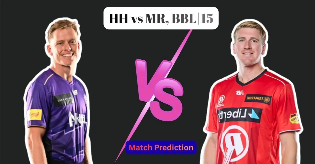 HH vs MR, BBL|15, predicción del partido: ¿Quién ganará el partido de hoy entre Hobart Hurricanes y Melbourne Renegades?