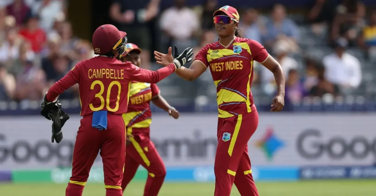 Hayley Matthews grita mientras las Indias Occidentales derrotan a Sri Lanka en la Copa Mundial Femenina T20 2026