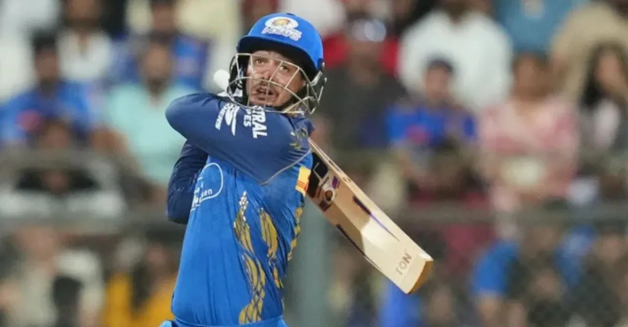 IPL 2026: He aquí por qué Quinton de Kock no jugará en el partido de hoy contra Sunrisers Hyderabad