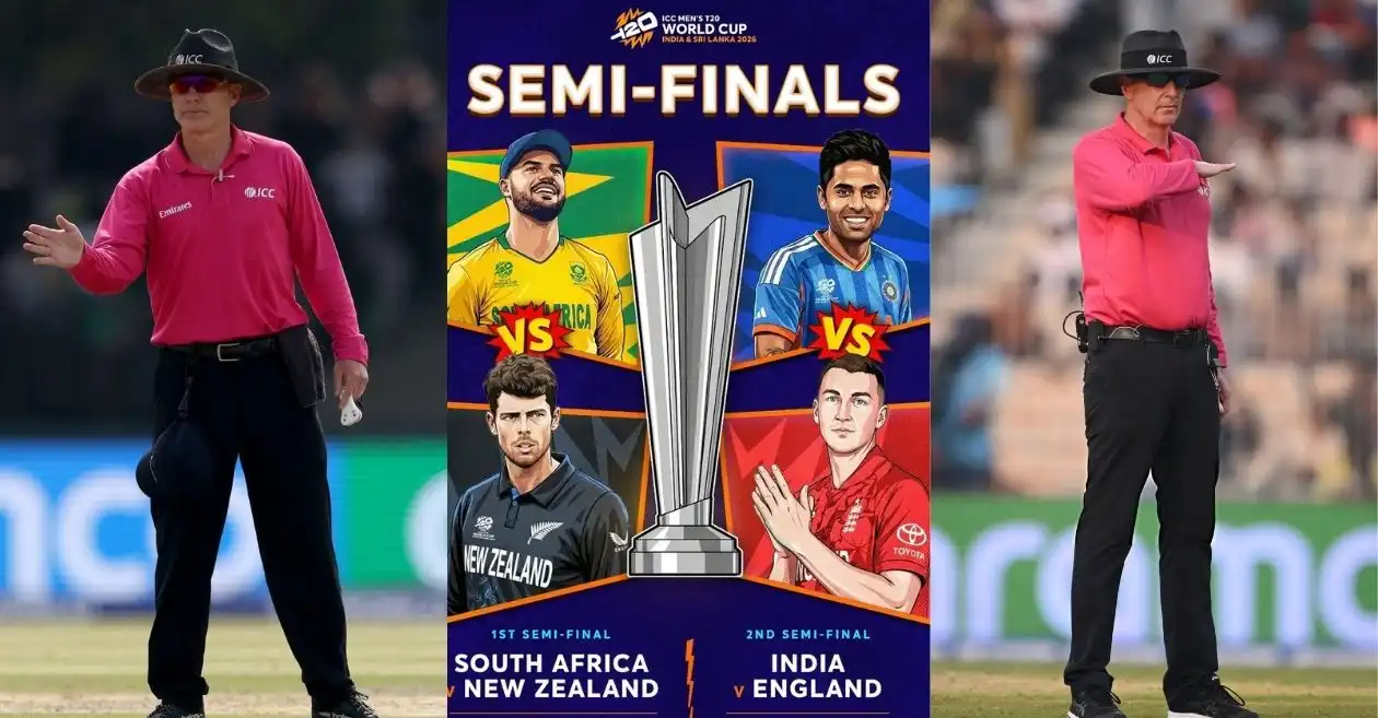 ICC presenta los árbitros de la semifinal de la Copa del Mundo T20 2026