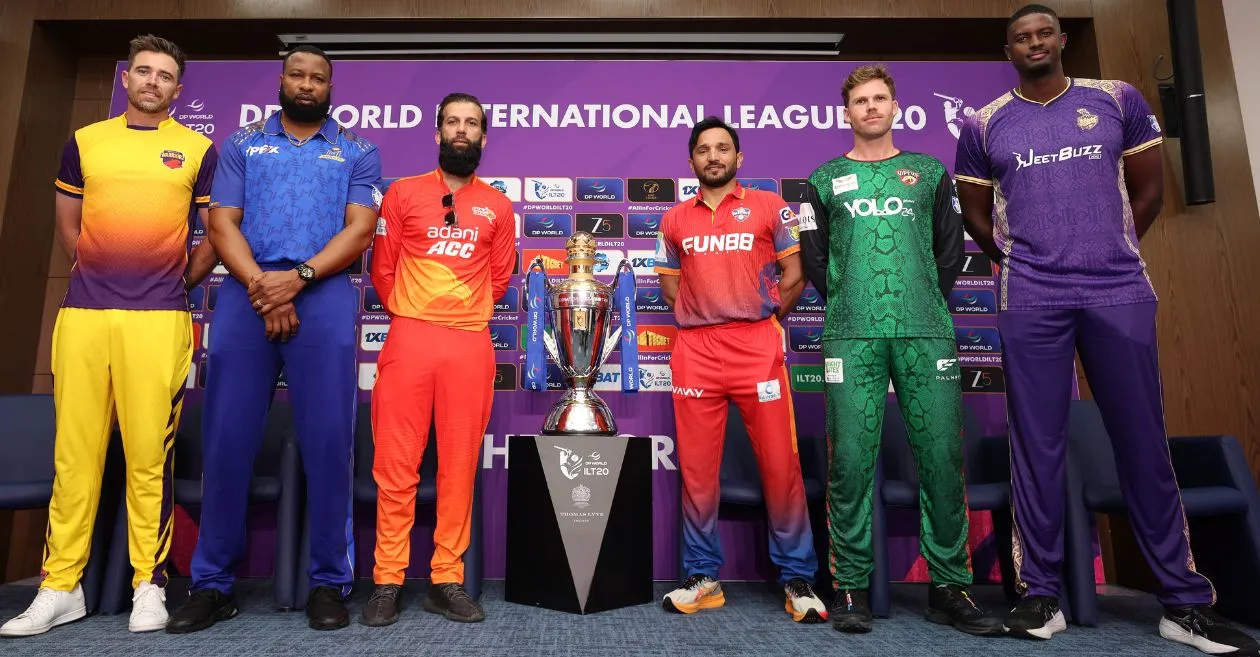 Temporada 4 de ILT20: plantillas completas para los 6 equipos