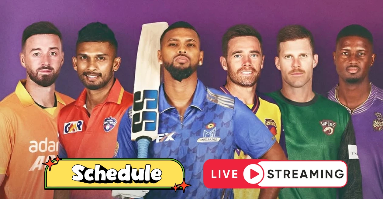 Calendario de la temporada 4 de ILT20: detalles de la transmisión, transmisión en vivo: cuándo y dónde mirar en India, Pakistán, EE. UU., el Caribe, Reino Unido y otros países