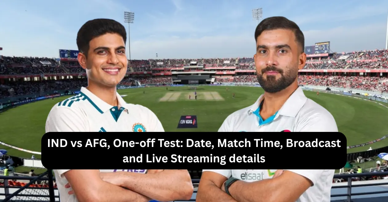 IND vs AFG, prueba única: detalles de transmisión y transmisión en vivo: cuándo y dónde mirar en India, Afganistán, Pakistán, Reino Unido, EE. UU. y más
