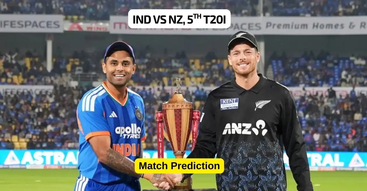 Predicción IND vs NZ 5th T20I: ¿Quién ganará el partido de hoy entre India y Nueva Zelanda?