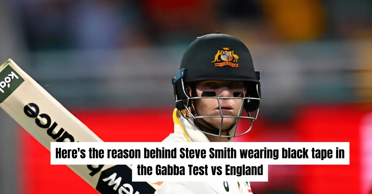 Ashes 2025-26: esta es la razón por la que Steve Smith usó cinta negra durante la prueba de Gabba contra Inglaterra