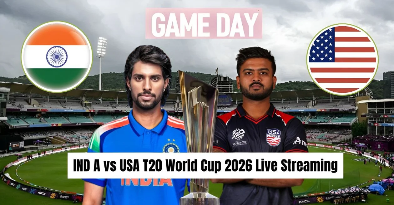 Transmisión en vivo de la Copa Mundial IND A vs USA T20 2026: dónde ver el partido de preparación de hoy en India
