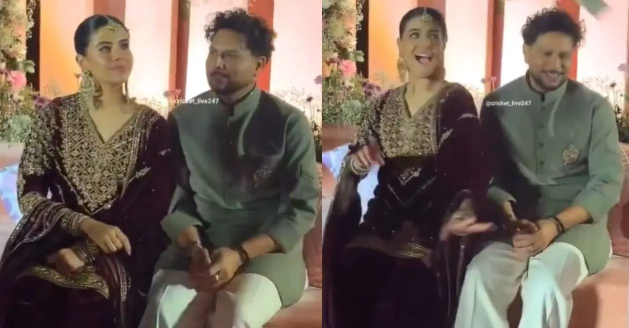 MIRAR: La vibrante ceremonia mehendi de Kuldeep Yadav y Vanshika Chaddha en Mussoorie