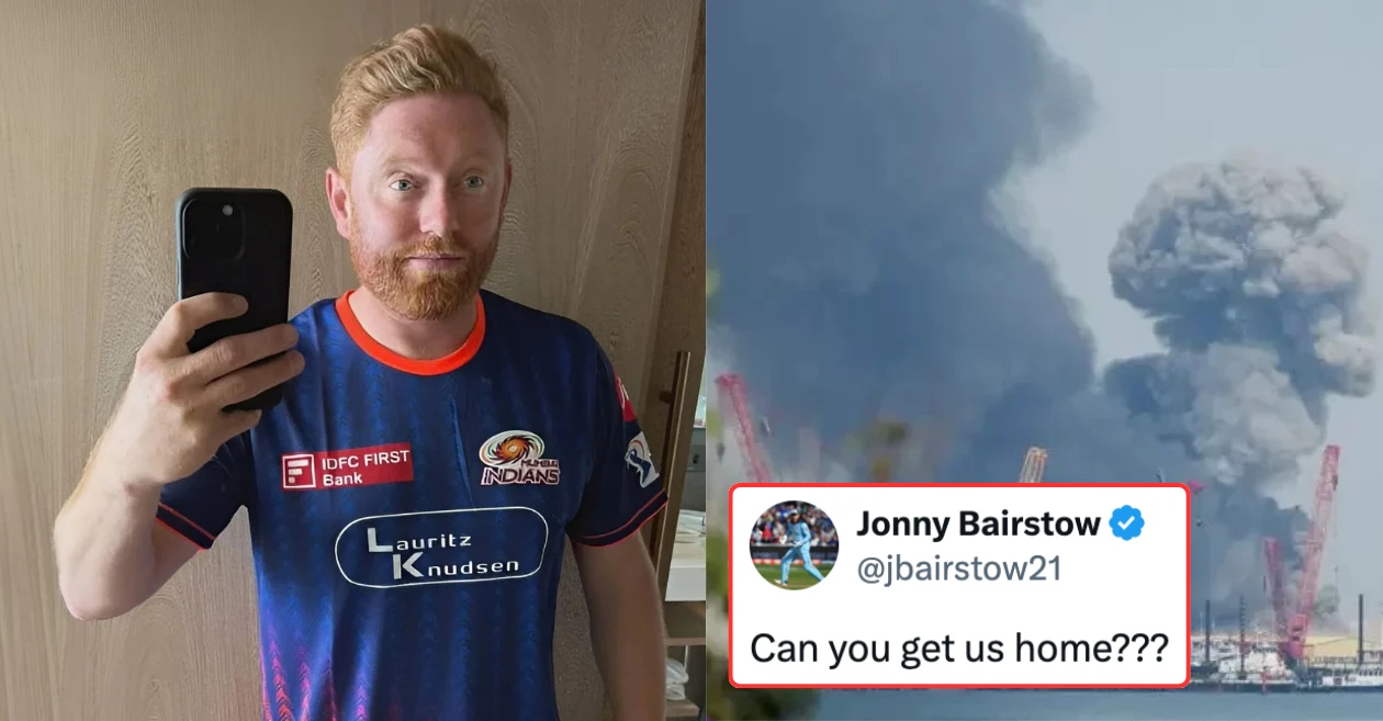 Jonny Bairstow, varado en Abu Dabi en medio de tensiones entre Irán, Israel y Estados Unidos, busca ayuda