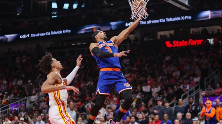 Los Knicks sorprendieron a los Hawks con la mayor ventaja en el medio tiempo en la historia de los playoffs de la NBA