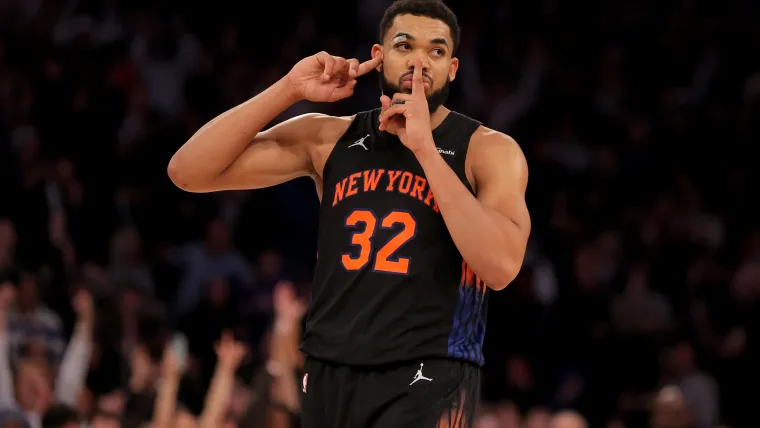 Los fanáticos de los Knicks se sorprendieron después de las payasadas previas al juego de Karl-Anthony Towns