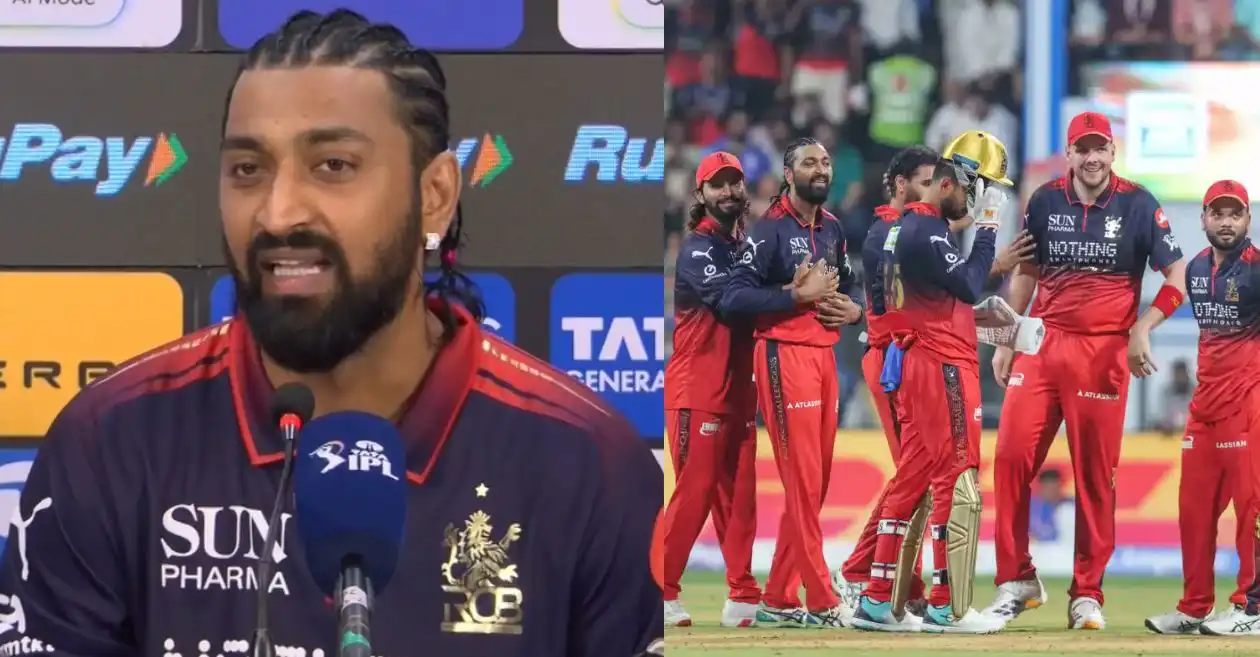 Krunal Pandya revela su objetivo final tras la victoria de RCB sobre MI en IPL 2026