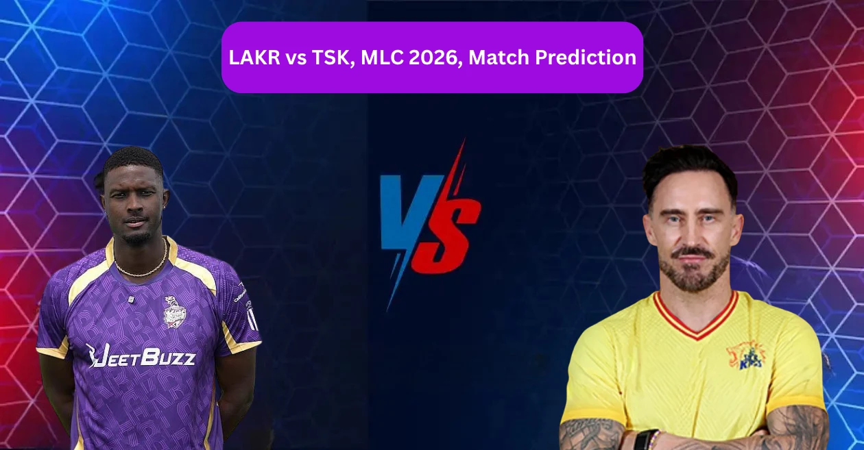 Predicción del partido LAKR vs TSK, MLC 2026: ¿Quién ganará el partido de hoy entre Los Angeles Knight Riders y Texas Super Kings?