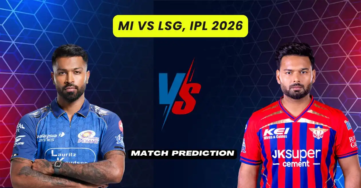 MI vs LSG, IPL 2026, predicción del partido: ¿Quién ganará el partido de hoy entre los indios de Mumbai y los supergigantes de Lucknow?