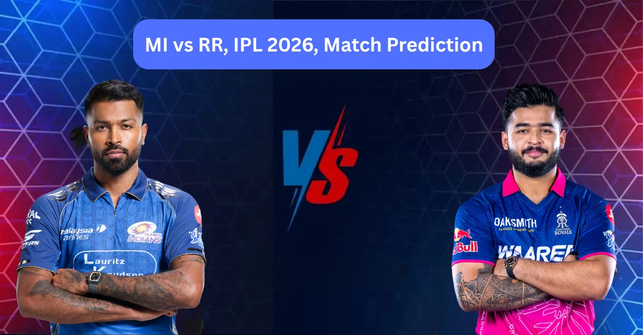 MI vs RR, IPL 2026, predicción del partido: ¿Quién ganará el partido de hoy entre los Mumbai Indians y los Rajasthan Royals?