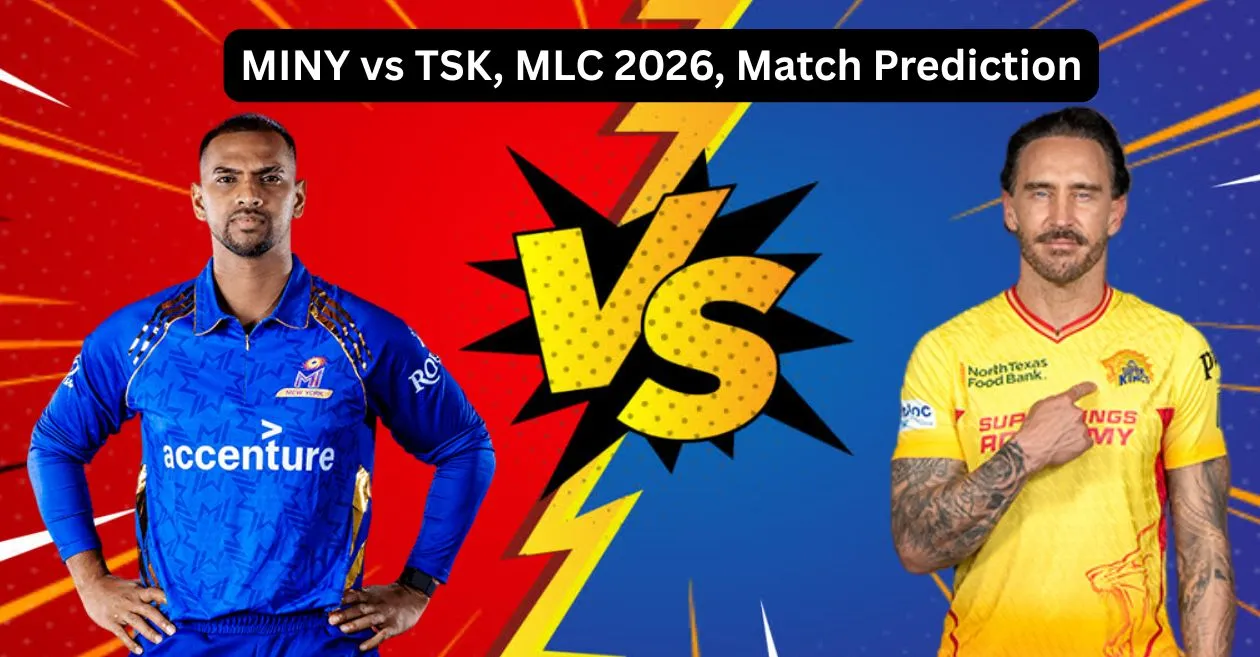 MINY vs TSK, MLC 2026, predicción del partido: ¿Quién ganará el partido de hoy entre MI New York y Texas Super Kings?