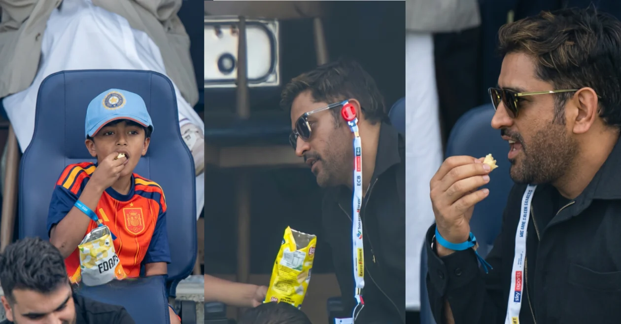 ENG vs IND (MIRAR): La conmovedora interacción de MS Dhoni con un joven fan se vuelve viral en el primer ODI