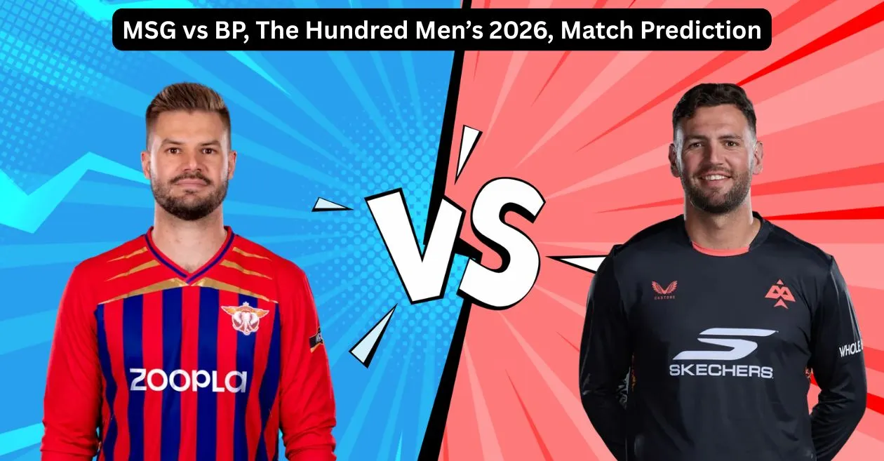 MSG vs BP, The Hundred Men’s 2026, Predicción del partido: ¿Quién ganará el partido de hoy entre Manchester Super Giants y Birmingham Phoenix?