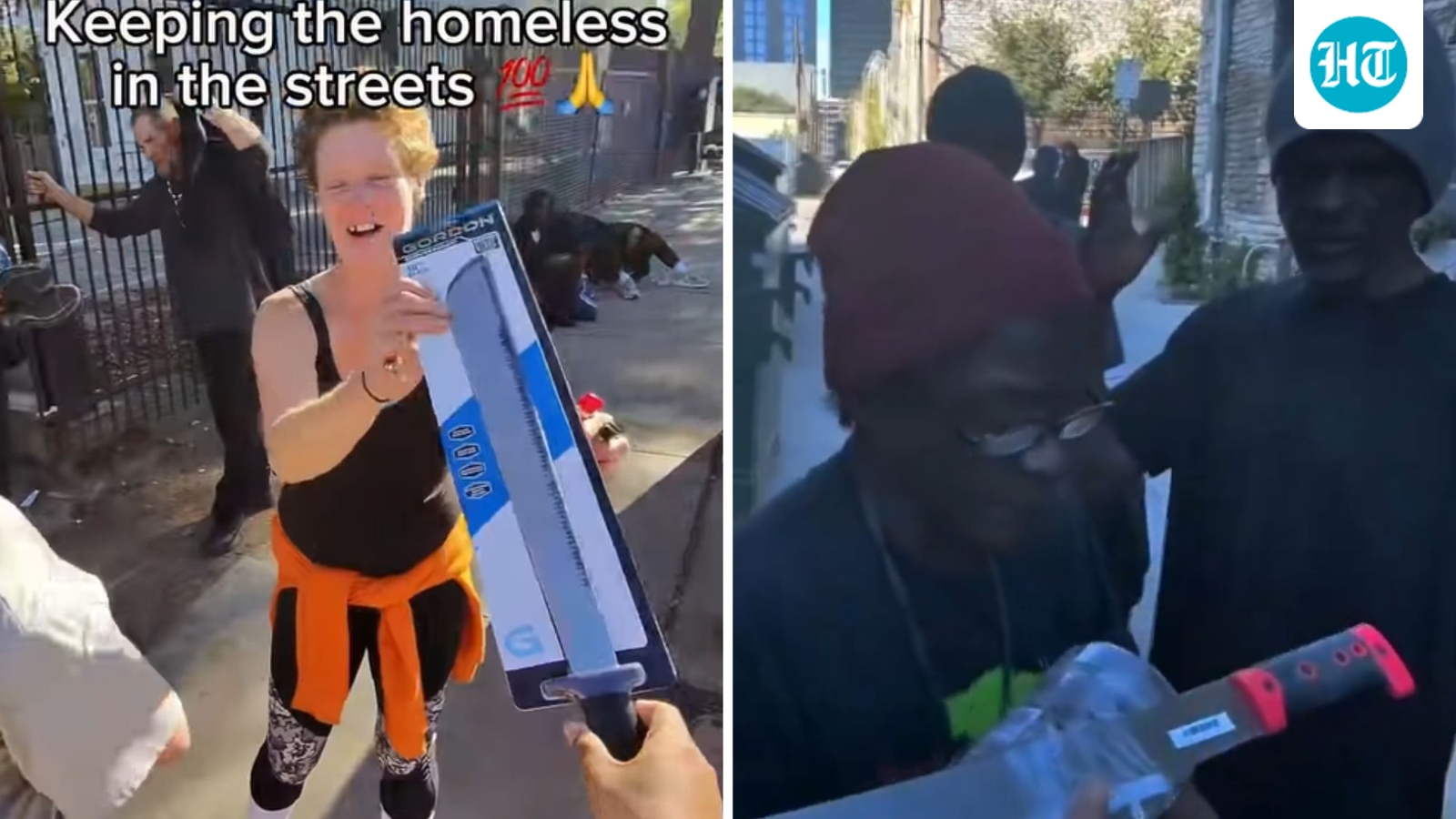 ¿Quién es Keith Castillo? TikToker dona machetes y botellas de alcohol a personas sin hogar en Estados Unidos