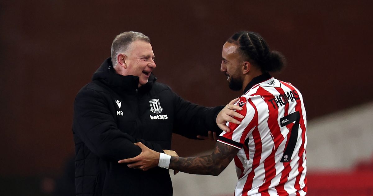 Mark Robins anima a Sorba Thomas a asumir un papel de liderazgo en Stoke City
