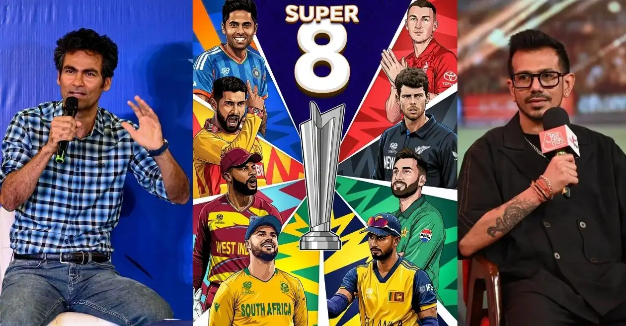 Mohammad Kaif y Yuzvendra Chahal predicen a los semifinalistas de la Copa del Mundo T20 2026 antes de la etapa Super 8