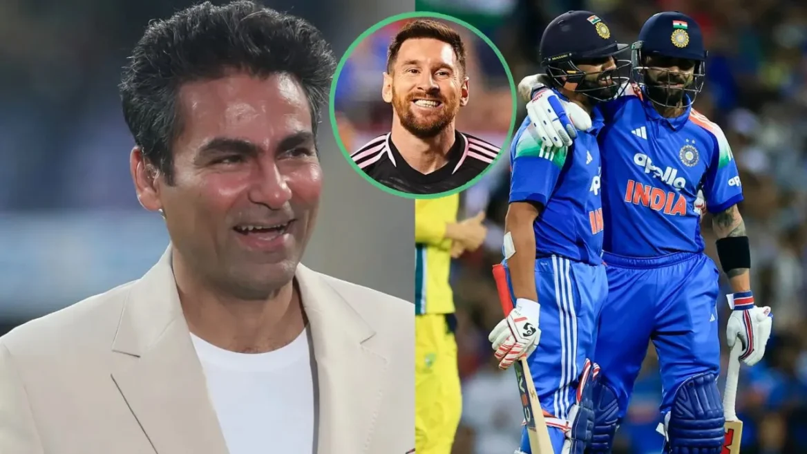 Mohammad Kaif explica, usando a Lionel Messi como ejemplo, por qué Virat Kohli y Rohit Sharma son cruciales para las esperanzas de la India en la Copa Mundial ODI 2027.