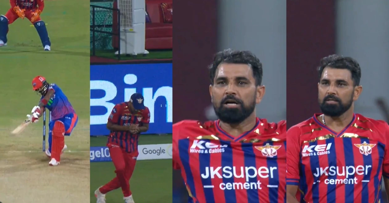 IPL 2026 (MIRAR): Mohammed Shami se acelera después de eliminar a KL Rahul y anotar el pato dorado en el choque entre LSG y DC
