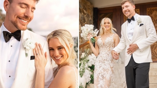 MrBeast se casa con Thea Booysen y comparte las primeras fotos de su boda: “Encontré a MrsBeast ”