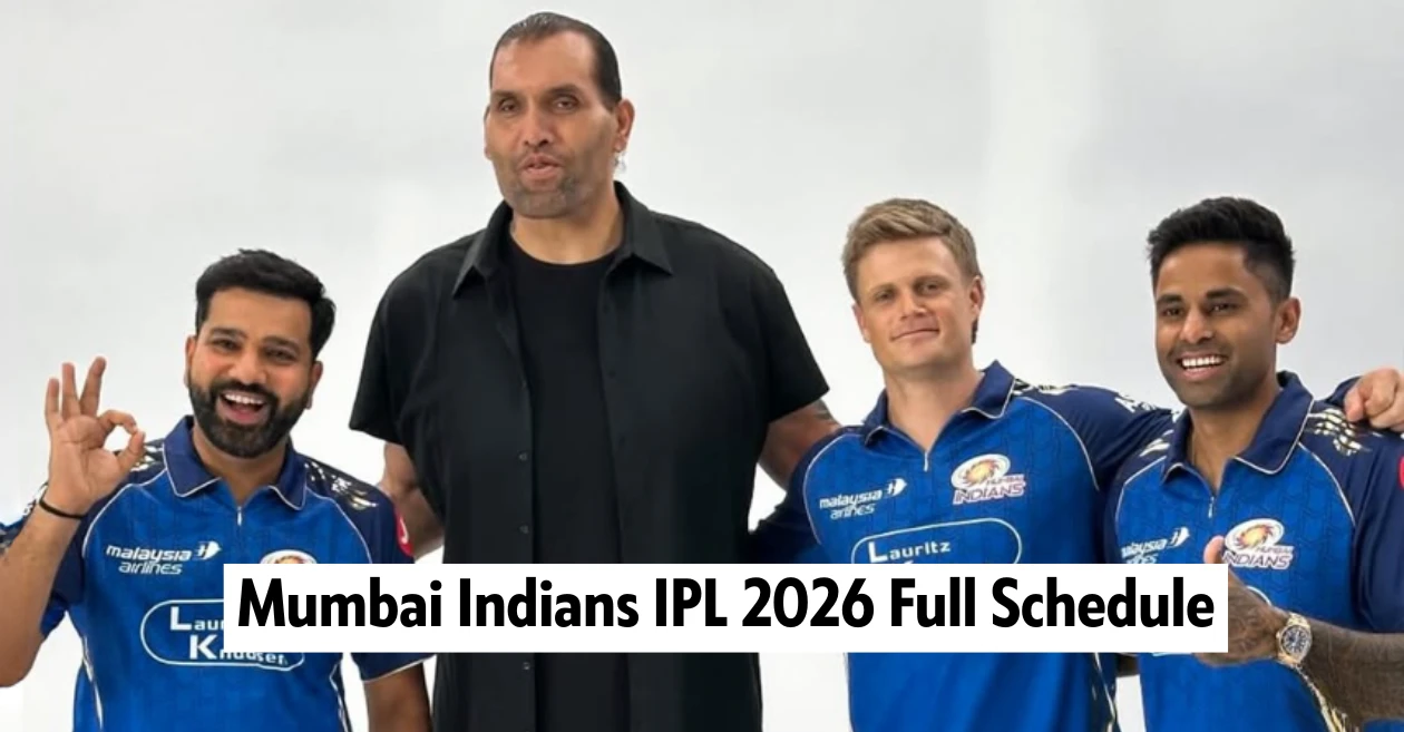 Calendario completo de Mumbai Indians IPL 2026: fechas, horarios y lugares de los partidos de MI