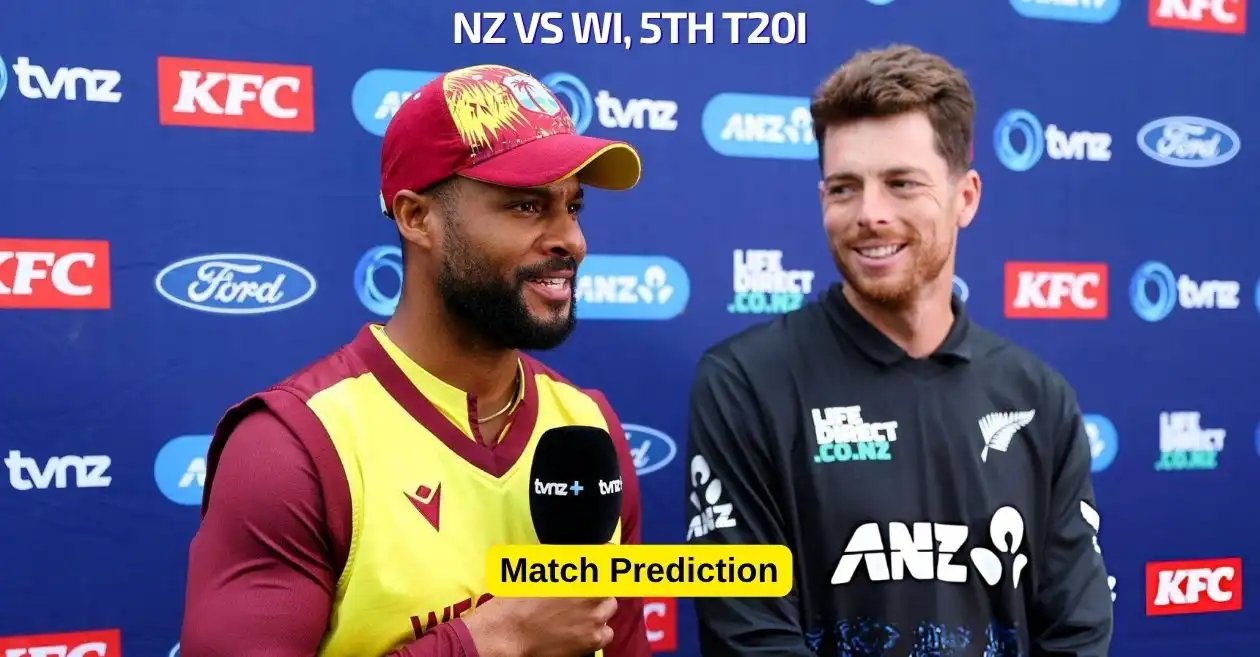 Predicción NZ vs WI 5th T20I: ¿Quién ganará el partido de hoy entre Nueva Zelanda y las Indias Occidentales?