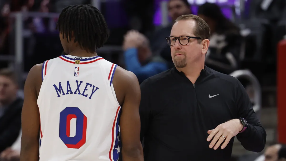 Nick Nurse revela el plan de los 76ers para que Tyrese Maxey asuste a los equipos de la NBA 2026-27