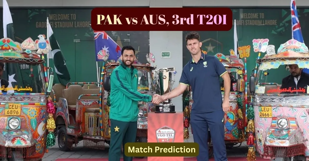 PAK vs AUS, 3er T20I, Predicción del partido: ¿Quién ganará el partido de hoy entre Pakistán y Australia?