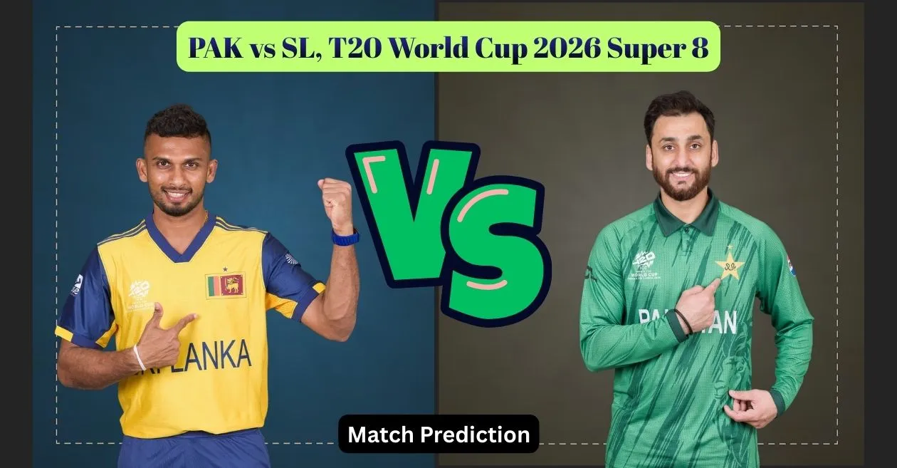 Predicción del partido PAK vs SL, Copa del Mundo T20 2026 Super 8: ¿Quién ganará el partido de hoy entre Pakistán y Sri Lanka?
