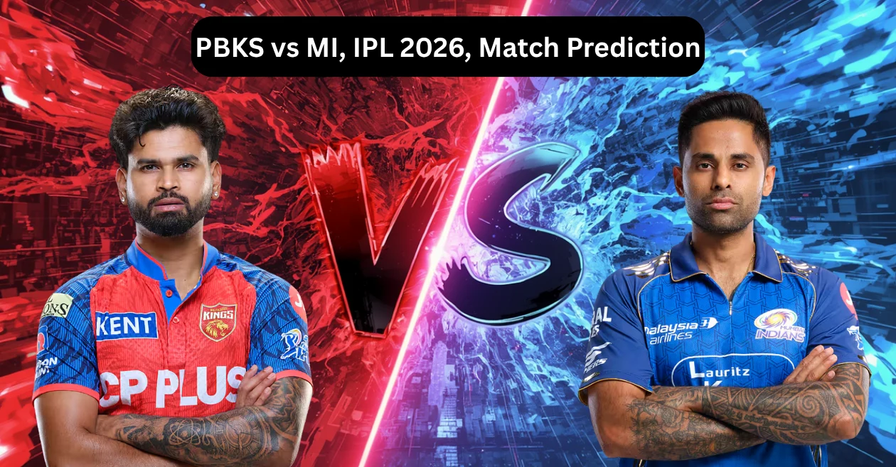 PBKS vs MI, IPL 2026, predicción del partido: ¿Quién ganará el partido de hoy entre Punjab Kings y Mumbai Indians?