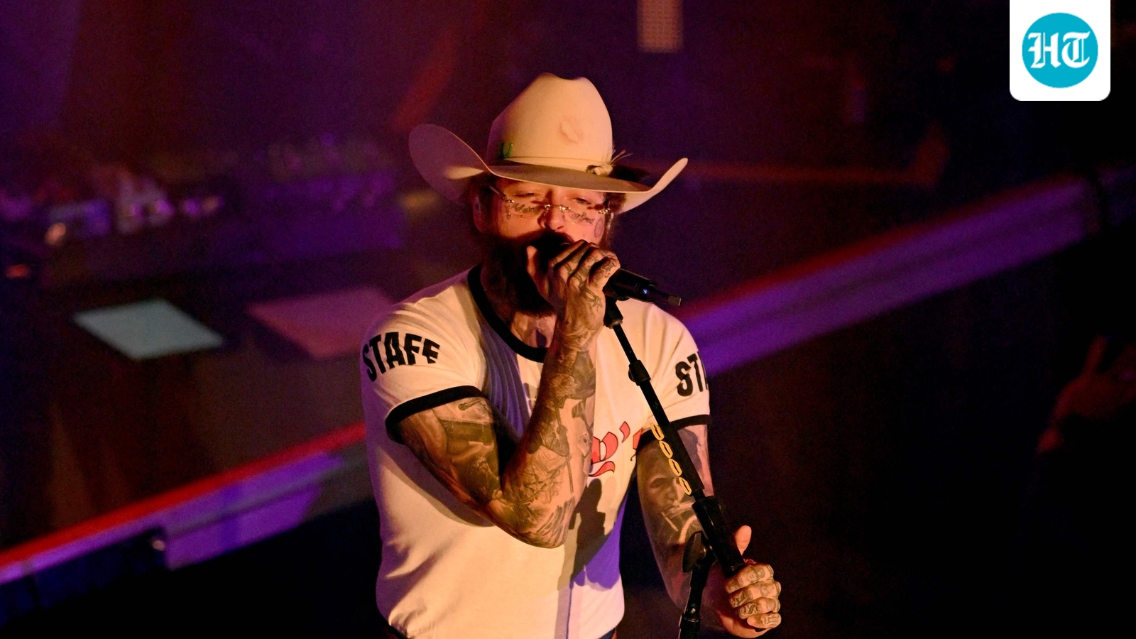 Espectáculo completo de medio tiempo de Post Malone en el partido de Acción de Gracias entre Chiefs y Cowboys: ver