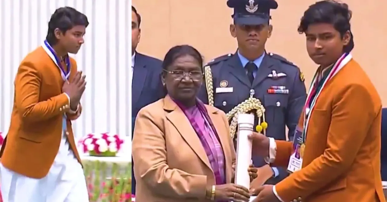 President-Droupadi-Murmu-honours-cricket-prodigy-Vaibhav-Suryavanshi-with-Bal-Puraskar-young-Indian-cricket-sensation.webp.webp