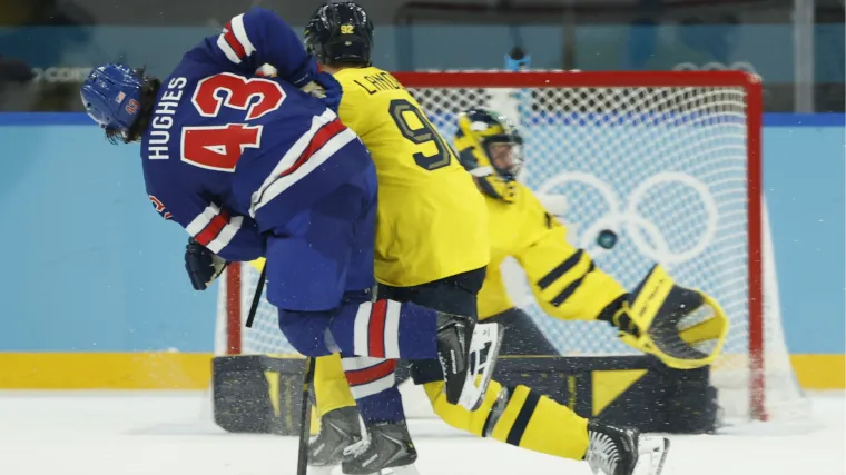 Vídeo del gol de Quinn Hughes: el ganador estrella de EE. UU. en tiempo extra envía al equipo de EE. UU. a las semifinales de hockey masculino