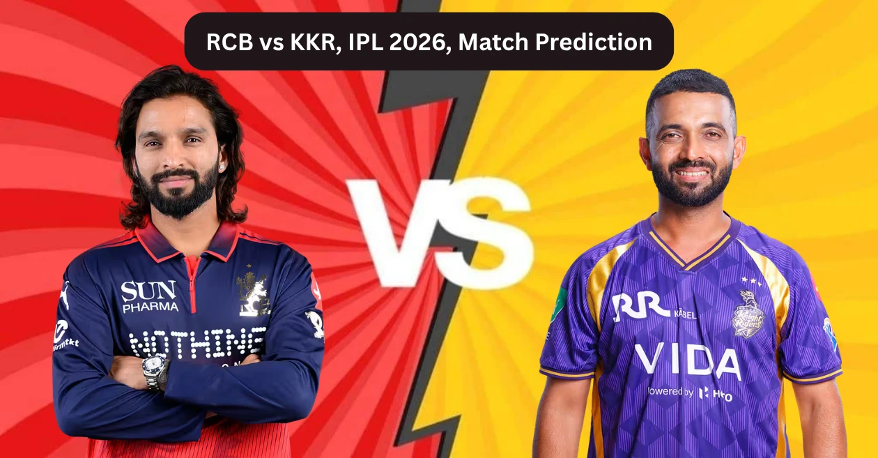 RCB vs KKR, IPL 2026, predicción del partido: ¿Quién ganará el partido de hoy entre Royal Challengers Bengaluru y Kolkata Knight Riders?