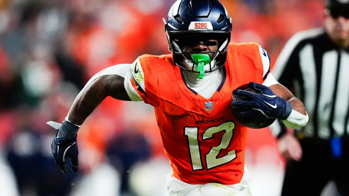RJ Harvey de los Broncos apunta a contener el salto de Christian McCaffrey bajo Sean Payton