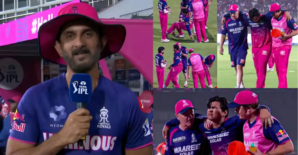 Vikram Rathour brinda actualizaciones importantes sobre el susto de lesión de Vaibhav Suryavanshi durante el partido RR vs SRH IPL 2026