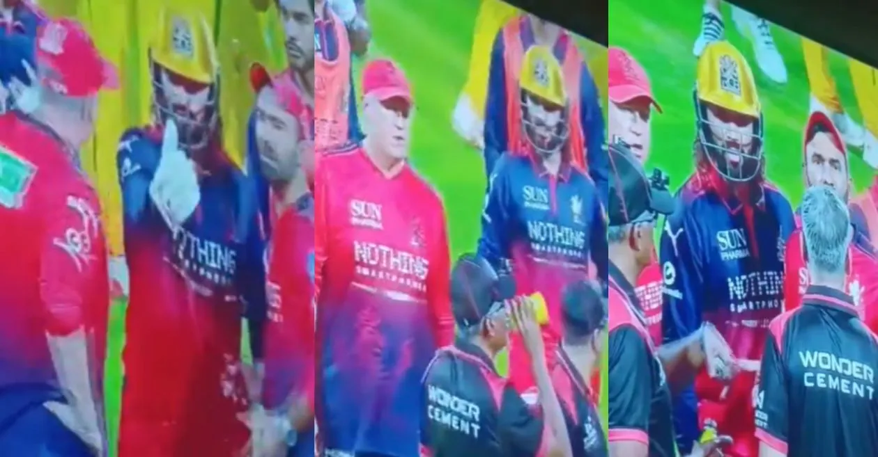 IPL 2026 (MIRAR): Rajat Patidar pierde la calma con el árbitro después de un momento extraño durante el tiempo muerto estratégico en el partido RCB vs CSK